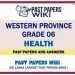 Western Province Grade 06 Health Past Papers - Sinhala Medium