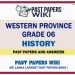 Western Province Grade 06 History Past Papers - Sinhala Medium