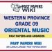 Western Province Grade 09 Oriental Music Past Papers - Sinhala Medium