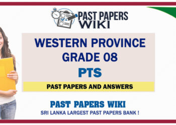 Western Province Grade 08 Practical And technical studies Past Papers - Sinhala Medium