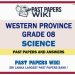 Western Province Grade 08 Science Past Papers - Sinhala Medium