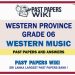 Western Province Grade 06 Western Music Past Papers - English Medium