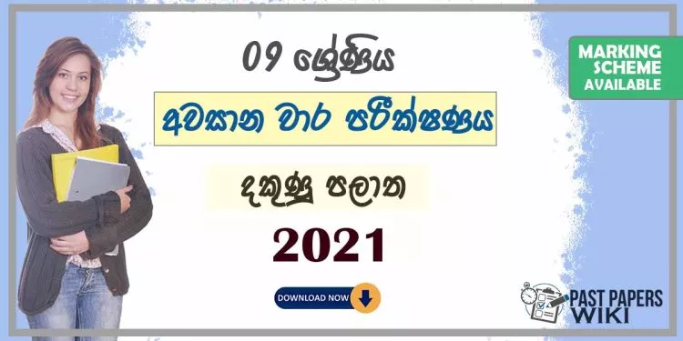 Third Term Test Papers 2021 | Grade 09 - Southern Province