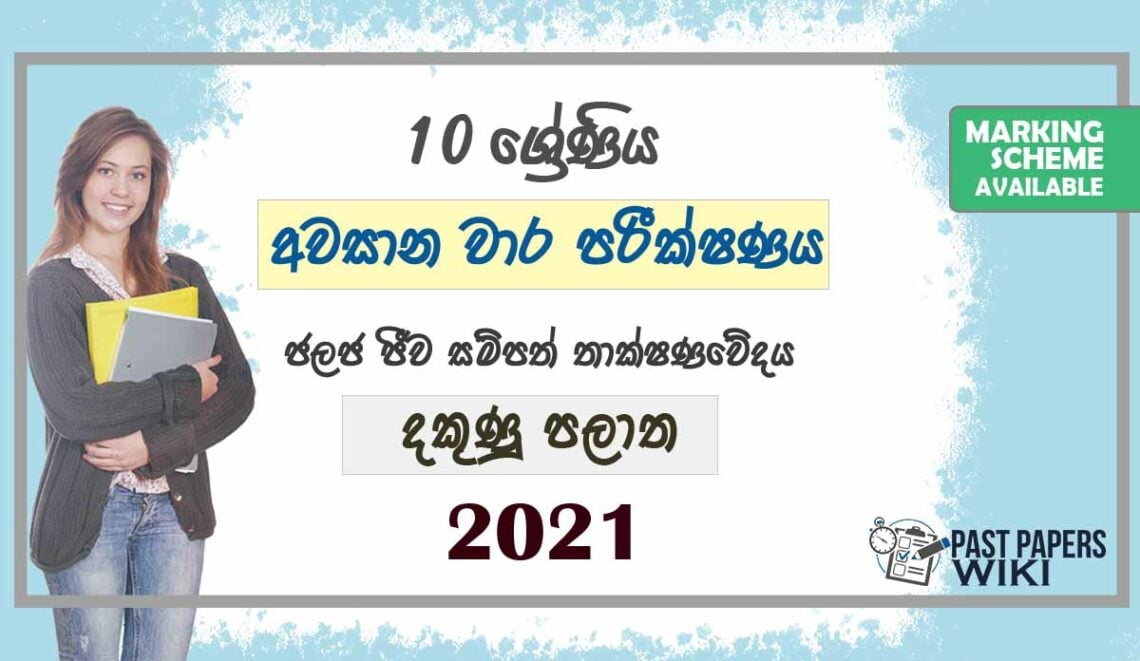 Southern Province Grade 10 Term Test Papers - Past Papers WiKi