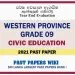 Western Province Grade 09 Civic Education Third Term Paper 2021 – Sinhala Medium