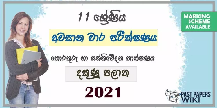 2021 Grade 11 ICT 3rd Term Test Paper | Southern Province