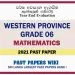 Western Province Grade 06 Mathematics Third Term Paper 2021 – Tamil Medium