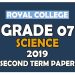 Royal College Grade 07 Science Second Term Paper | Sinhala Medium