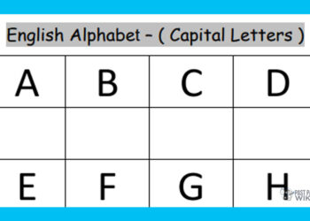 Grade 01 English Language - English Alphabet