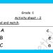 Grade 01 English Language - Activity Sheet 02