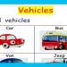 Grade 01 English Language - Vehicles