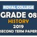 Royal College Grade 08 History Second Term Paper | Sinhala Medium