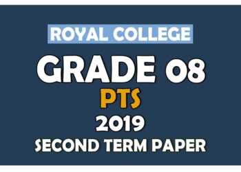 Royal College Grade 08 Practical And Technical Skill Second Term Paper | Sinhala Medium