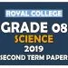 Royal College Grade 08 Science Second Term Paper | English Medium