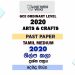 2020 O/L Art and Crafts Past Paper | Tamil Medium