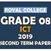 Royal College Grade 08 Information And Communication Technology Second Term Paper | English Medium