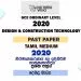 2020 O/L Design And Construction Technology Past Paper | Tamil Medium