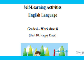 Grade 04 English Language - Happy Days