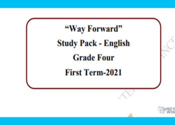 Grade 04 English Language - Study Pack 1st Term (Western Province)
