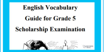 Grade 05 English Language - Vocabulary