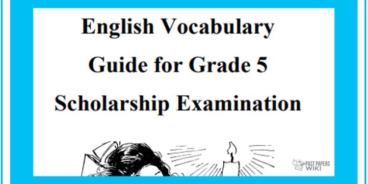 Grade 05 English Language - Vocabulary
