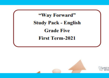 Grade 05 English Language - Study Pack 1st Term