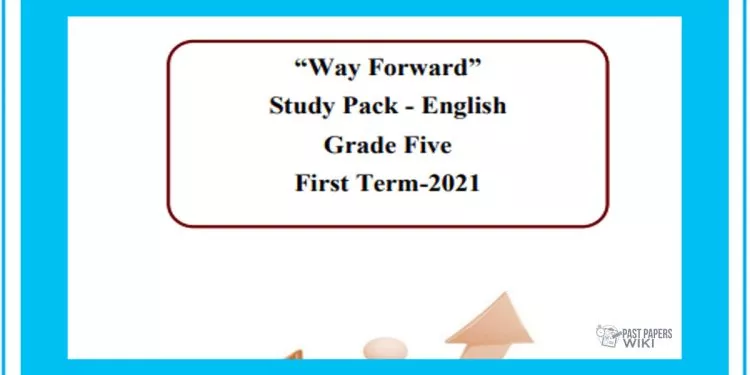 Grade 05 English Language - Study Pack 1st Term