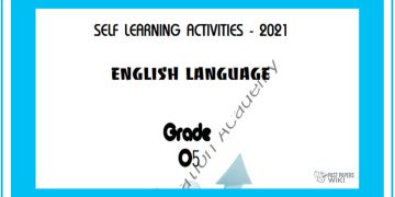Grade 05 English Language - Self Learning Activities