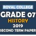 Royal College Grade 07 History Second Term Paper | Sinhala MediumRoyal College Grade 07 History Second Term Paper | Sinhala Medium