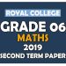 Royal College Grade 06 Mathematics Second Term Paper English Medium