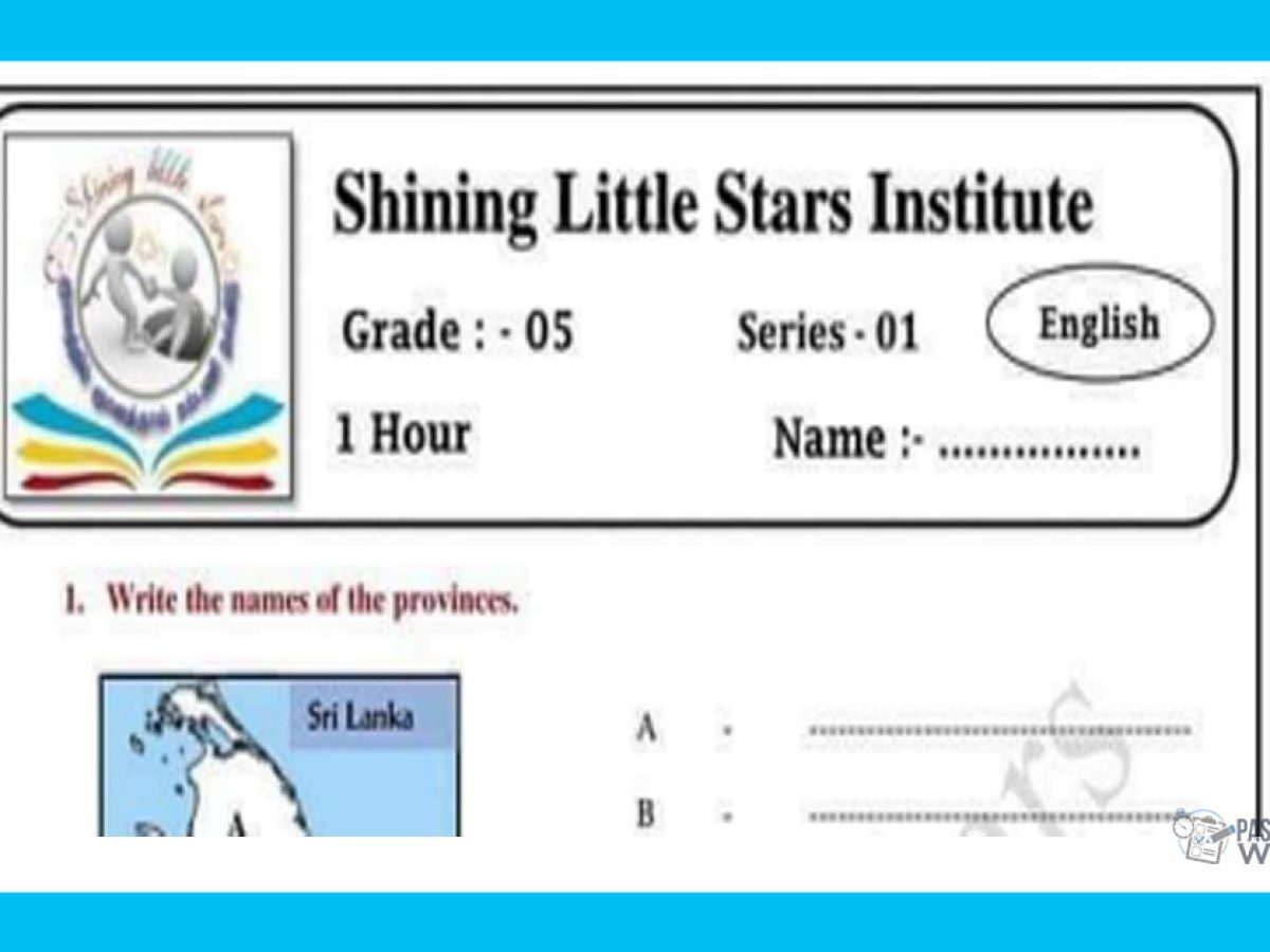 grade 05 english language past papers wiki