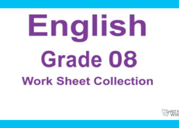 Grade 08 English Workbook with Unit Test Papers(English Medium)