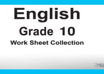 Grade 10 English Workbook with Unit Test Papers(English Medium)
