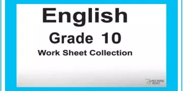 Grade 10 English Workbook with Unit Test Papers(English Medium)