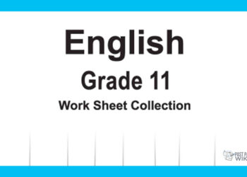 Grade 11 English Workbook with Unit Test Papers(English Medium)