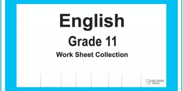 Grade 11 English Workbook with Unit Test Papers(English Medium)