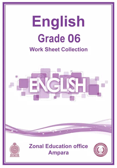 Grade 06 English Workbook with Unit Test Papers(English Medium)