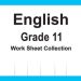 Grade 11 English Workbook with Unit Test Papers(English Medium)