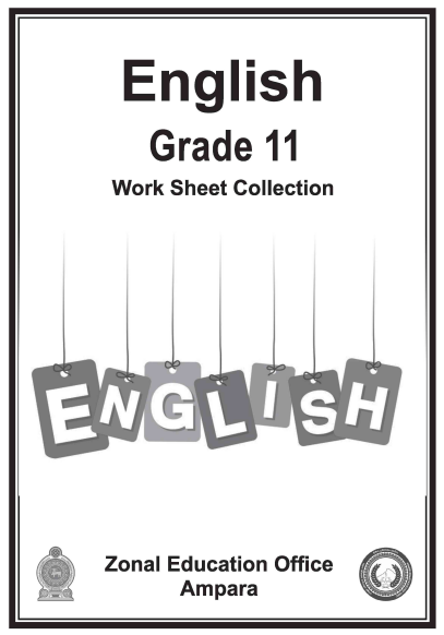 Grade 11 English Workbook with Unit Test Papers(English Medium)