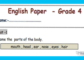 Grade 04 English Language - Model Paper 01
