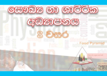 Grade 08 Health Workbook with Unit Test Papers(Sinhala Medium)