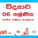 Grade 06 Science Workbook with Unit Test Papers(Sinhala Medium)