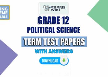Grade 12 Political Science Term Test Papers