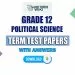 Grade 12 Political Science Term Test Papers