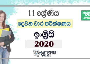 Grade 11 English Second Term Test Paper with Answers 2020