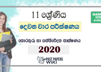 Grade 11 ICT Second Term Test Paper with Answers 2020