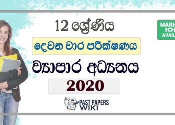 Grade 12 Business Studies Second Term Test Paper with Answers 2020