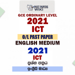 2021 O/L ICT Past Paper and Answers | Sinhala Medium