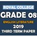 Royal College Grade 08 English Literature Third Term Paper