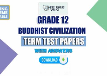 Grade 12 Buddhist Civilization Term Test Papers